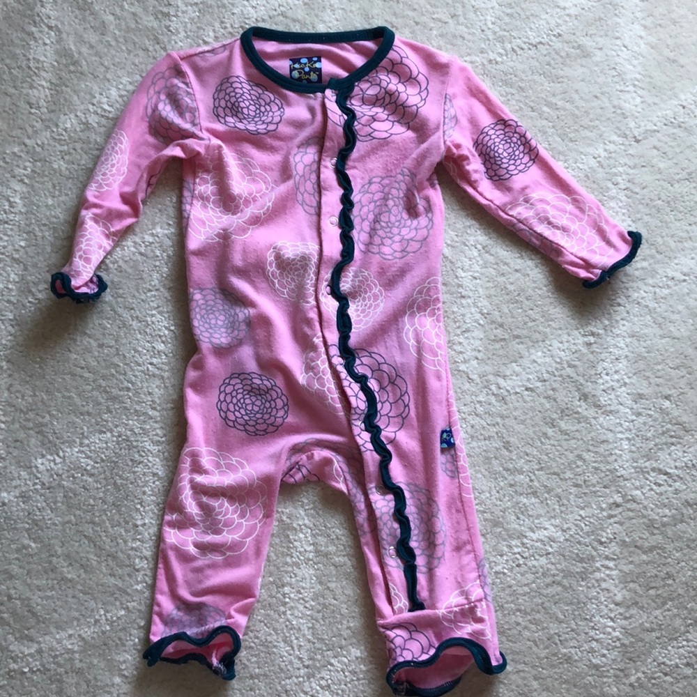 Kickee pants pajamas size 3-6 months